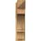 Ekena Millwork Balboa Rough Sawn Arts and Crafts Outlooker, Western Red Cedar, 8"W x 28"D x 32"H OUT08X28X32BOA03RWR - alternate 3
